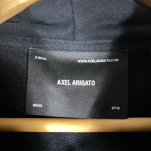 Axel Arigato Honor Full Zip Embroidered Logo Hoodie - Picture 3 of 8